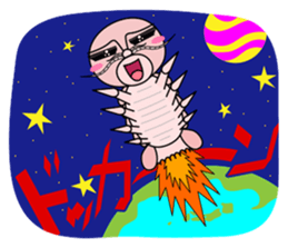 Friends and deep-sea fish sticker #1197812