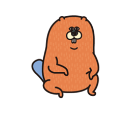 It is a beaver even when sticker #1197920
