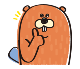 It is a beaver even when sticker #1197930