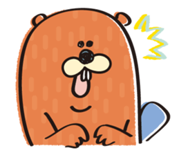 It is a beaver even when sticker #1197936