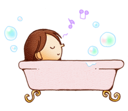 Hey grandpa and girl long nose sticker #1198446