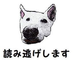 Alba of a White Shepherd and Friends (J) sticker #1198701