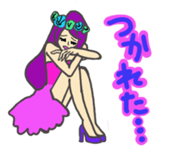 Girls love party sticker #1199080