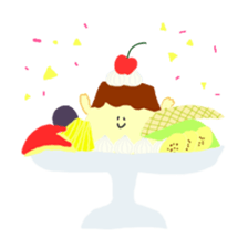 Mr. pudding. Sometimes, milk's egg's sticker #1199761