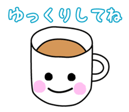 COFFEE & TEA CUPS sticker #1199909