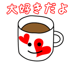 COFFEE & TEA CUPS sticker #1199911