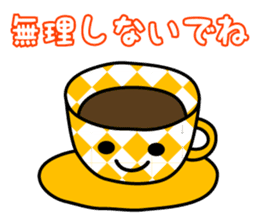 COFFEE & TEA CUPS sticker #1199913