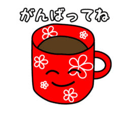COFFEE & TEA CUPS sticker #1199914