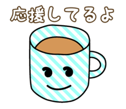 COFFEE & TEA CUPS sticker #1199919