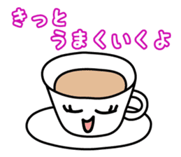 COFFEE & TEA CUPS sticker #1199929