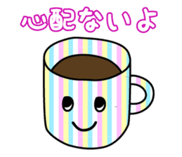 COFFEE & TEA CUPS sticker #1199930