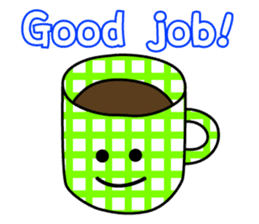 COFFEE & TEA CUPS sticker #1199936