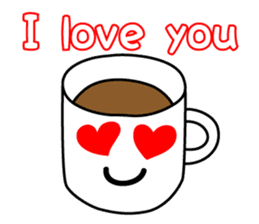 COFFEE & TEA CUPS sticker #1199938
