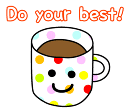 COFFEE & TEA CUPS sticker #1199939
