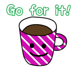 COFFEE & TEA CUPS sticker #1199942