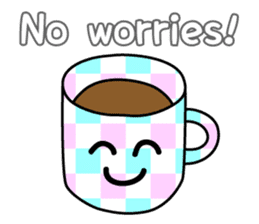 COFFEE & TEA CUPS sticker #1199944