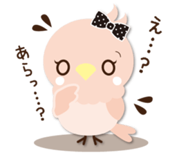 Cute parakeet sticker #1200228