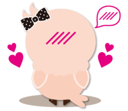 Cute parakeet sticker #1200242