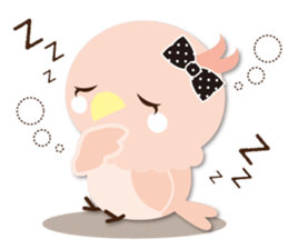 Cute parakeet sticker #1200245