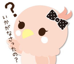 Cute parakeet sticker #1200252