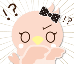 Cute parakeet sticker #1200258