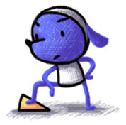 Blue Mouse sticker #1200468