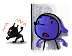 Blue Mouse sticker #1200495