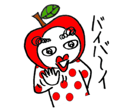 APPLE-chan sticker #1200870