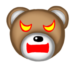 Sticker of the bear! sticker #1201231
