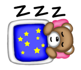 Sticker of the bear! sticker #1201234