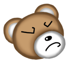 Sticker of the bear! sticker #1201244