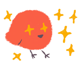 Iro-gami chicks sticker #1201647