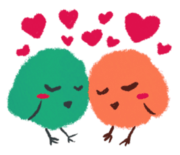 Iro-gami chicks sticker #1201648