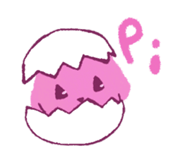 Iro-gami chicks sticker #1201650