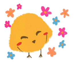 Iro-gami chicks sticker #1201659