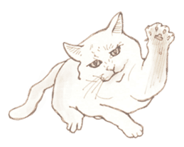 Cat Sketch sticker #1201872