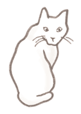 Cat Sketch sticker #1201880