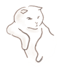 Cat Sketch sticker #1201886