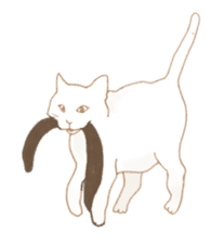 Cat Sketch sticker #1201901