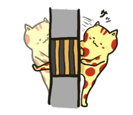 Cats living freely. sticker #1201917