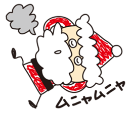 Unwind Santa sticker #1202134