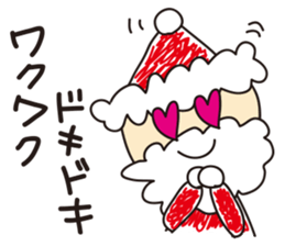 Unwind Santa sticker #1202135