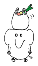 Little elephant 'mame' sticker #1202162