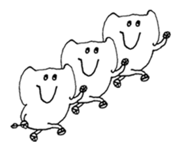 Little elephant 'mame' sticker #1202184