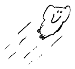 Little elephant 'mame' sticker #1202185