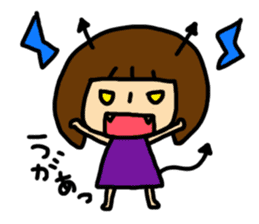 Mima-chan devil. sticker #1202431