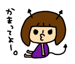 Mima-chan devil. sticker #1202437