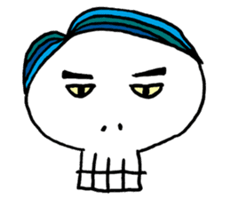 Lovely Skull sticker #1202652