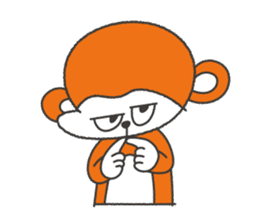 Excuse of monkey sticker #1202692