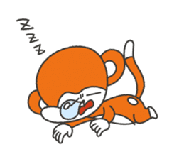 Excuse of monkey sticker #1202700